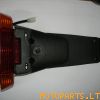 Rear light with mud guad