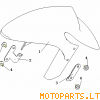 Front fender platinum Flash. No1