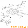 SHAFT,EXHAUST ROCKER ARM. No3